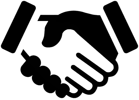 internship handshake icon