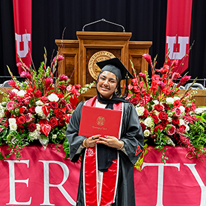 Hibba Ahmed at Convocation