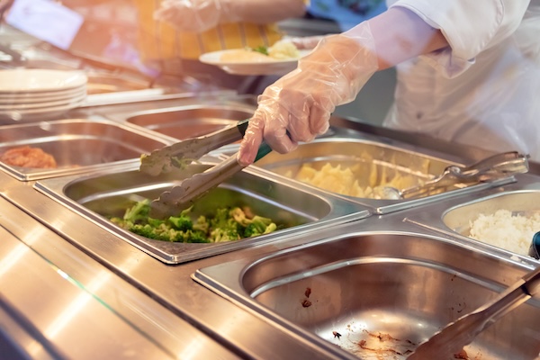 Cafeteria worker