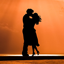Couple in the Sunset
